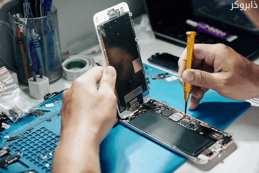 إصلاح وصيانة الهواتف الذكية