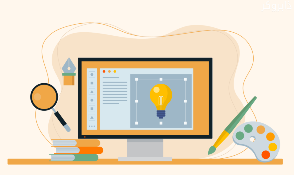 تقديم خدمات التصميم الجرافيكي