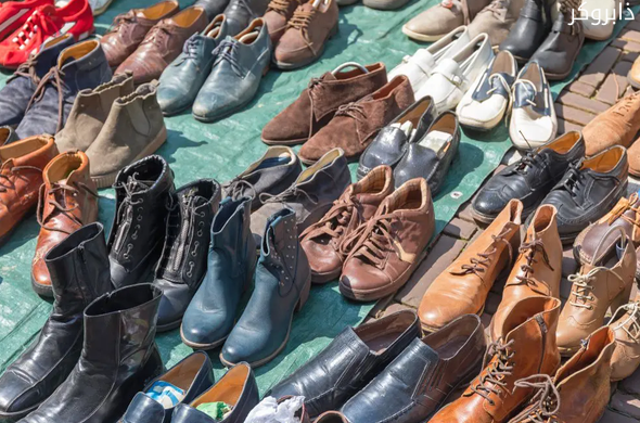 مشروع متجر بيع الملابس والأحذية المستعملة