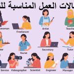 مجالات العمل المناسبة للنساء