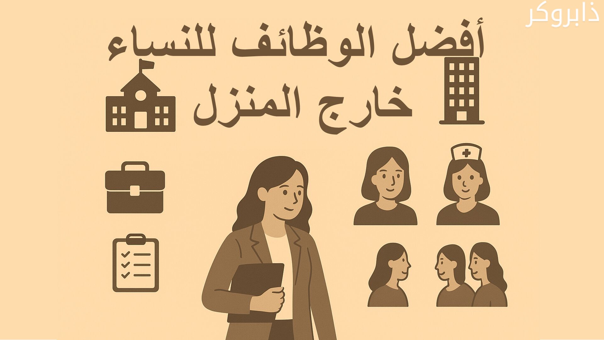 أفضل الوظائف للنساء خارج المنزل