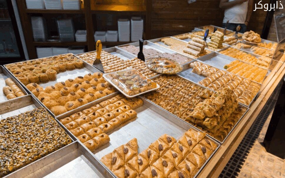 محل حلويات شرقية