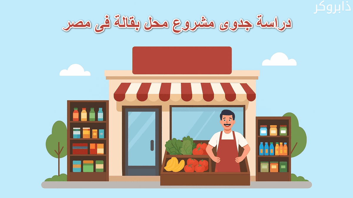 دراسة جدوى مشروع محل بقالة فى مصر