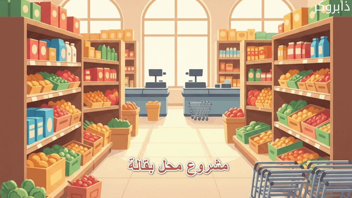 مشروع محل بقالة