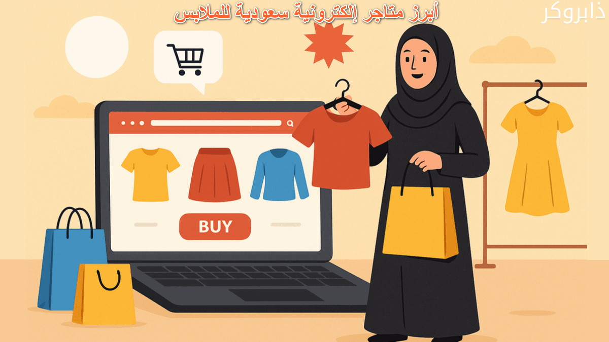 أبرز متاجر إلكترونية سعودية للملابس