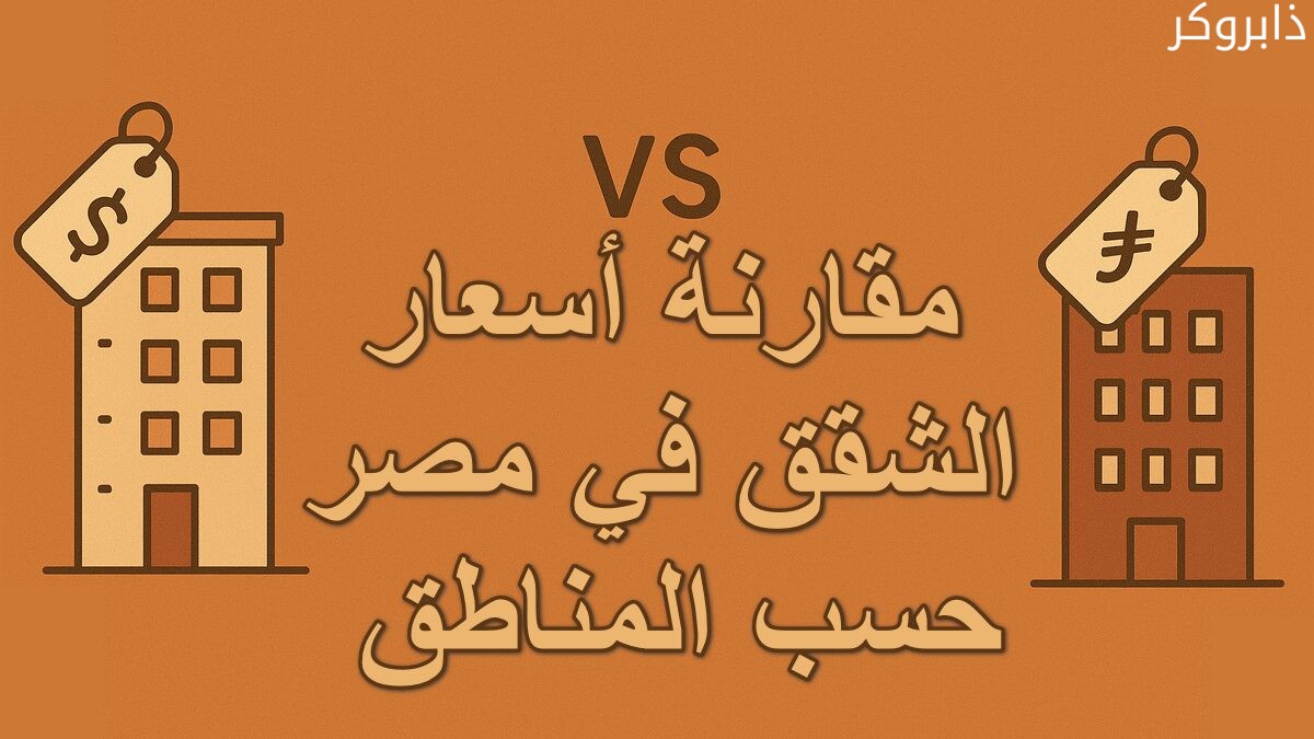 مقارنة أسعار الشقق في مصر حسب المناطق