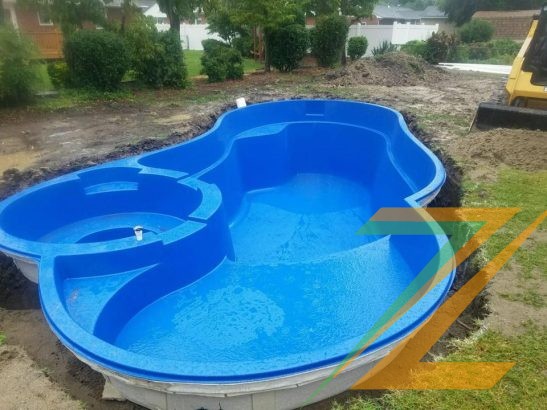 Fiberglass swimming pools company