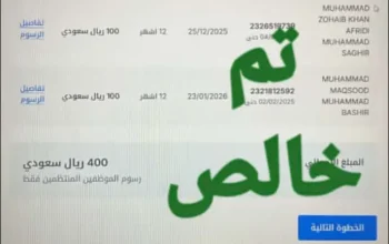 تخفيض كرت العمل للموسسات والشركات