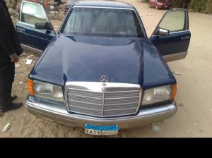 سياره مرسيدس 300 sel موديل ٨٧ بحاله ممتازه