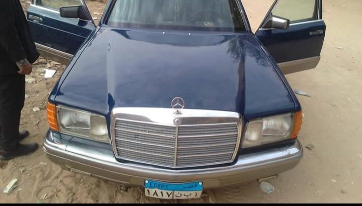 سياره مرسيدس 300 sel موديل ٨٧ بحاله ممتازه