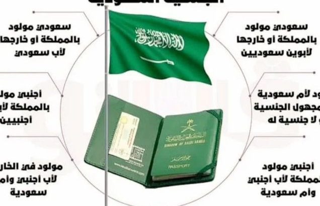 استخراج الجنسية السعودية