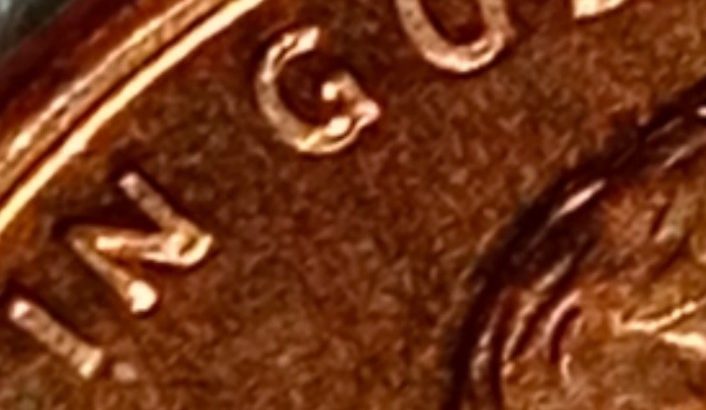 USA Lincoln cent 1996 D error Double die The