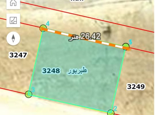أرض للبيع في طبربور حوض عين ارباط
