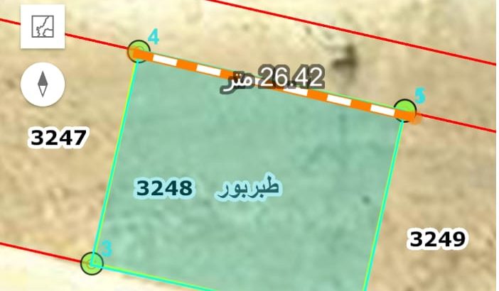 أرض للبيع في طبربور حوض عين ارباط