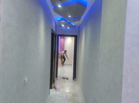 شقة ١٦٥ م فى منتجع النخيل جسر السويس الجديدة
