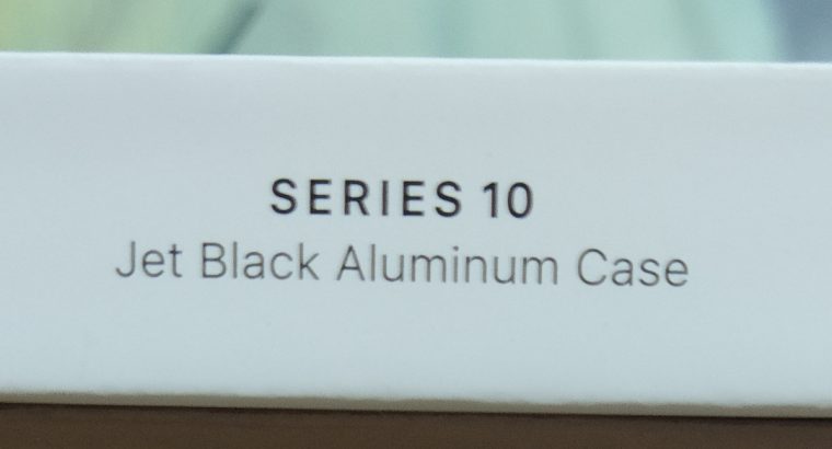 Apple Watch Series 10 GPS 46mm Jet Black