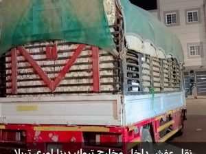 نقل عفش داخل تبوك دينا لوري تريلا