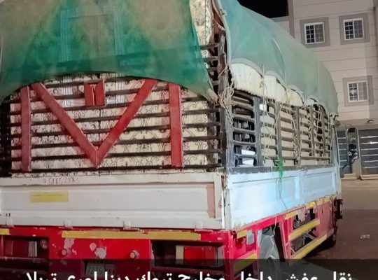 نقل عفش داخل تبوك دينا لوري تريلا