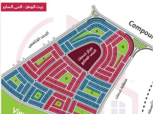 ارض للبيع بيت الوطن التجمع الخامس