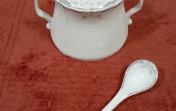 سلطانية بورسلين إماراتي – 3 برطمان زجاج تركي