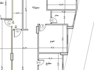 شقه للبيع بمدينه الشروق 210متر دور اول فرصه