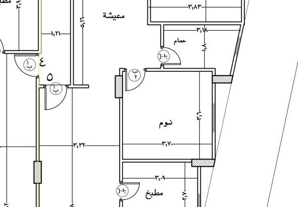 شقه للبيع بمدينه الشروق 210متر دور اول فرصه