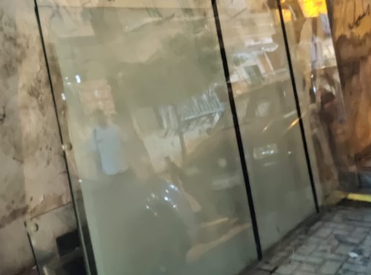 زجاج سكوريت واجهة سكوريت واجهتين سكوريت