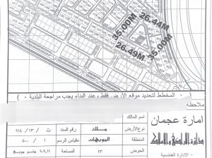 ارض سكنى استثمارى للبيع بالمويهات 3