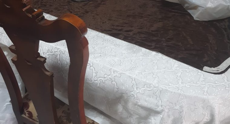 أنتريه وسفرة ٦ كراسى ونيش للبيع
