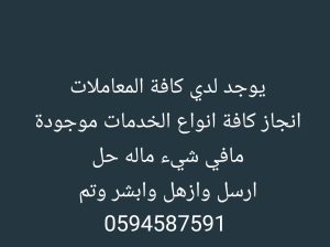 انجاز خدمات عامه
