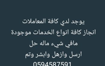 انجاز خدمات عامه