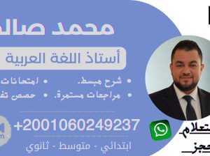 الأستاذ محمد صالح دليلك إلى النجاح والتميز