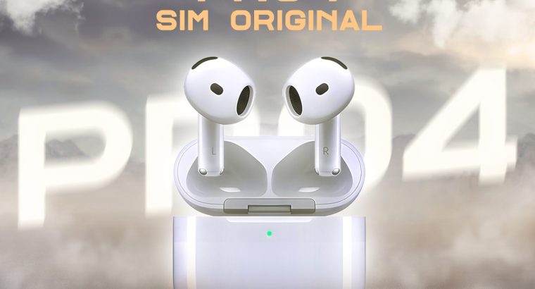 للبيع سماعه Airpods pro 4 sim original