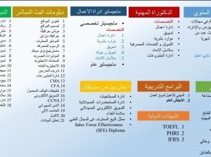 دراسه مهنيه بشهادة معتمده لتوظيف ولترقيات