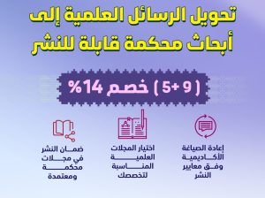 خدمة تحول الرسائل العلمية إلى ابحاث