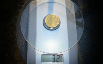 عملة نقدية من دهب الوحيدة في العالم