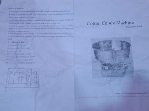 ماكينة غزل بنات Cotton Candy Machine بحالة الزيرو