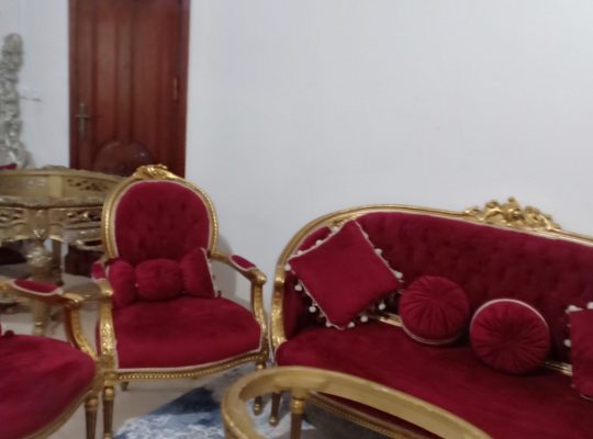 غرف جلوس خشب زان عموله