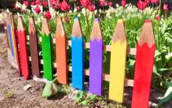 أسوار خشبيه للحدائق