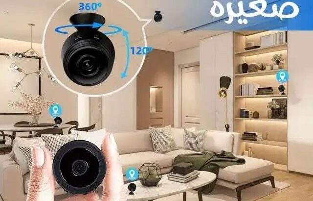 كاميرا خفيه بدقه 1080 مزوده ببطاريه 400 مللى