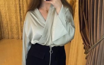 بلوزة ستان للبيع