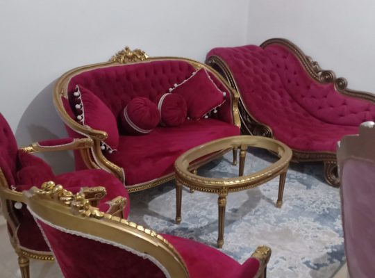 غرف جلوس خشب زان عموله