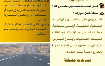 قطع أراضي مميزة للإيجار من المالك مباشرة