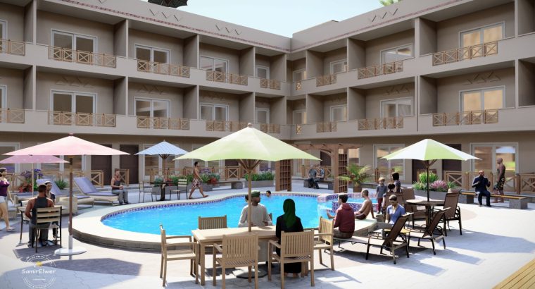 فندق سكني تجاري أو تصالح للبيع في مرسي علم