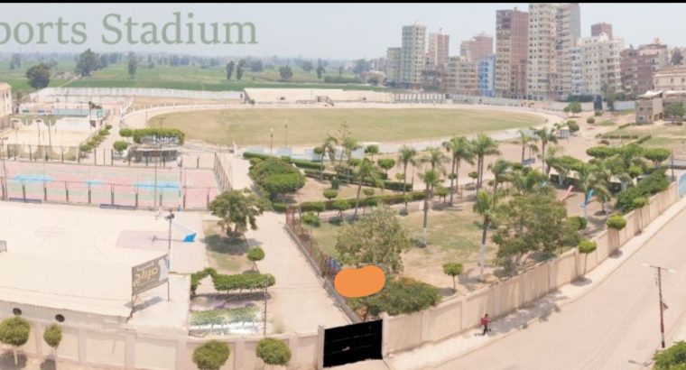 للبيع مبنى مميز مقابل الاستاد الرياضي بدسوق