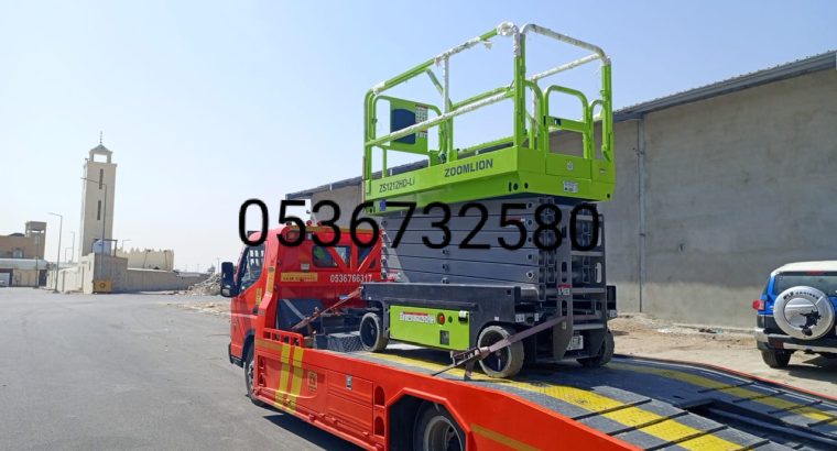 رافعات شوكيه للايجار سيزر لفت للايجار مان لفت