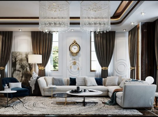 تصاميم داخلية وخارجية راقية تجمع بين الإبداع