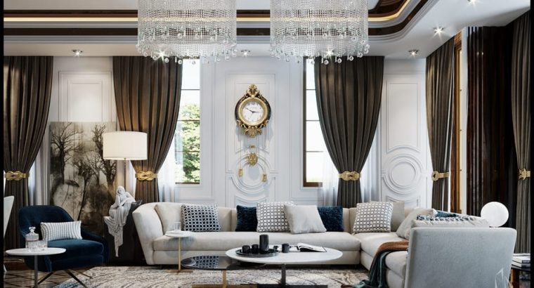 تصاميم داخلية وخارجية راقية تجمع بين الإبداع