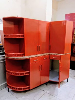 مطبخ 170 قطعتين عمولة خشب اجود انواع الكونتر