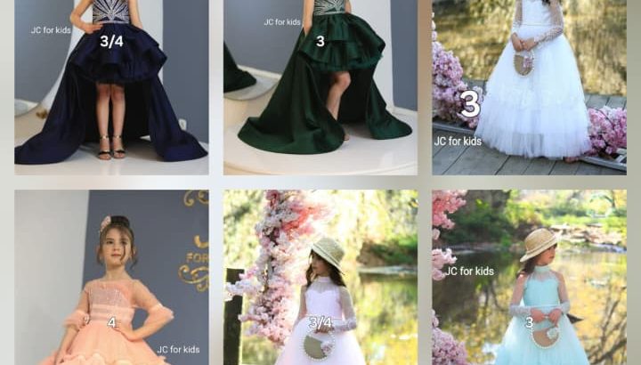 فساتين بنات اطفال تركىى للبيع
